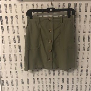 Button up skirt